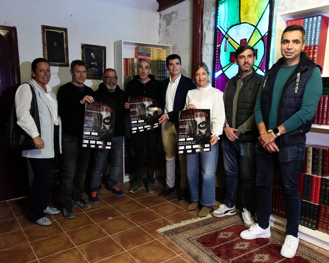 El Pasaje del Terror “Sin Salida” llena la Plaza de Toros de Haro y recauda más de 4.400 euros