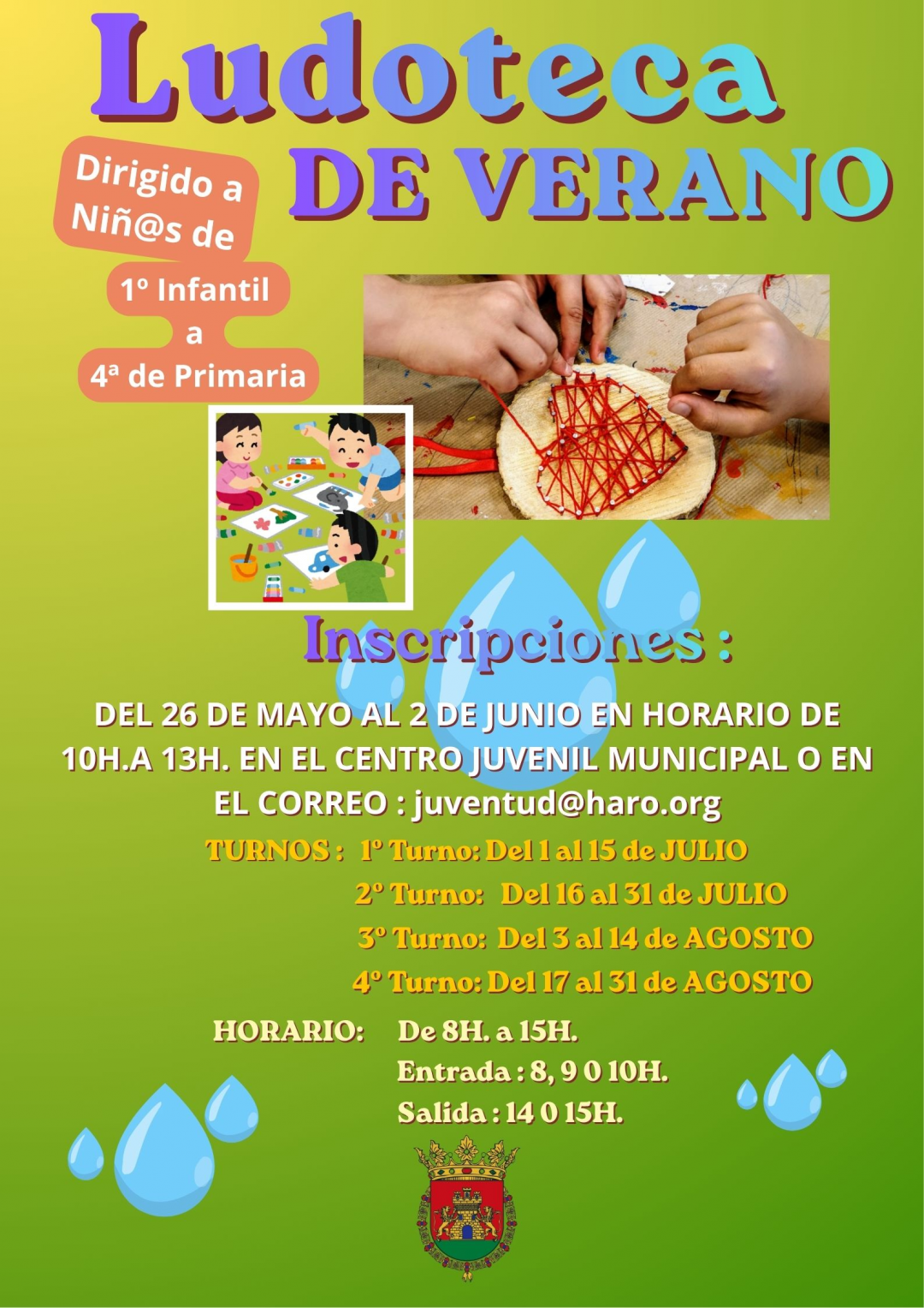 LUDOTECA DE VERANO: Inscripciones