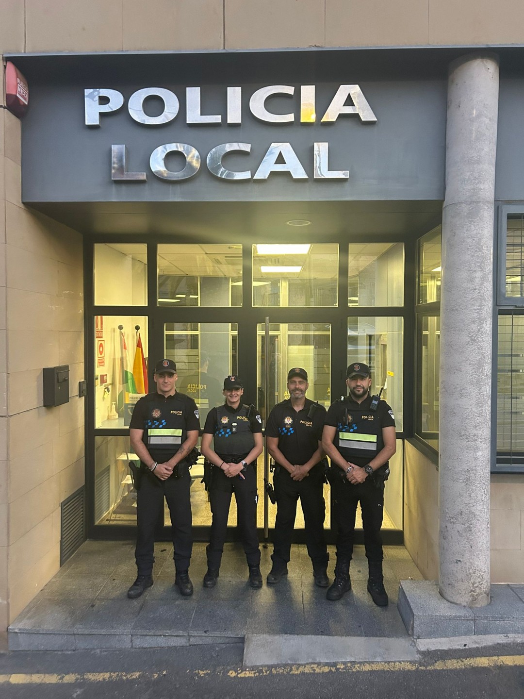 AGRADECIMIENTO: Policía Local y Valoriza