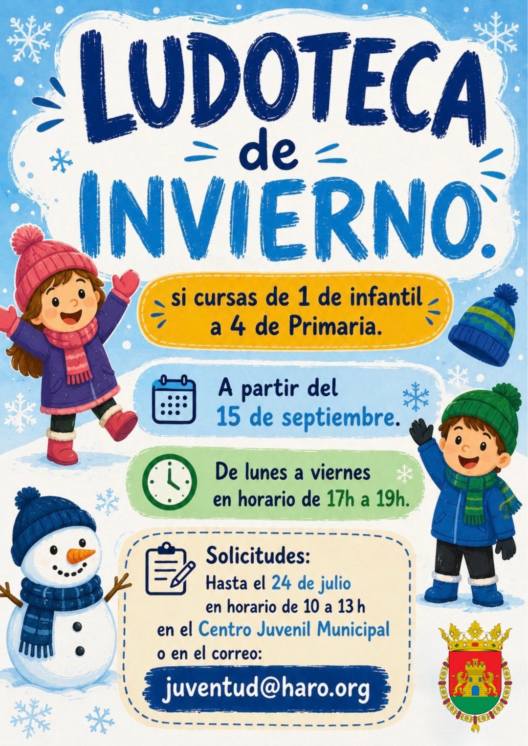 LUDOTECA: Inscripción de Invierno