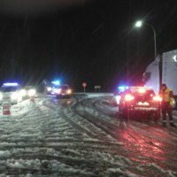 Decenas de evacuados en la AP-68, a la altura de Haro